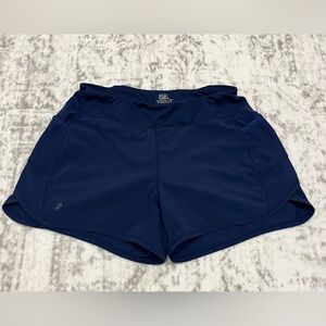Athleta Girl Record Breaker Shorts – Navy Blue – Girls Large (12) – VGUC